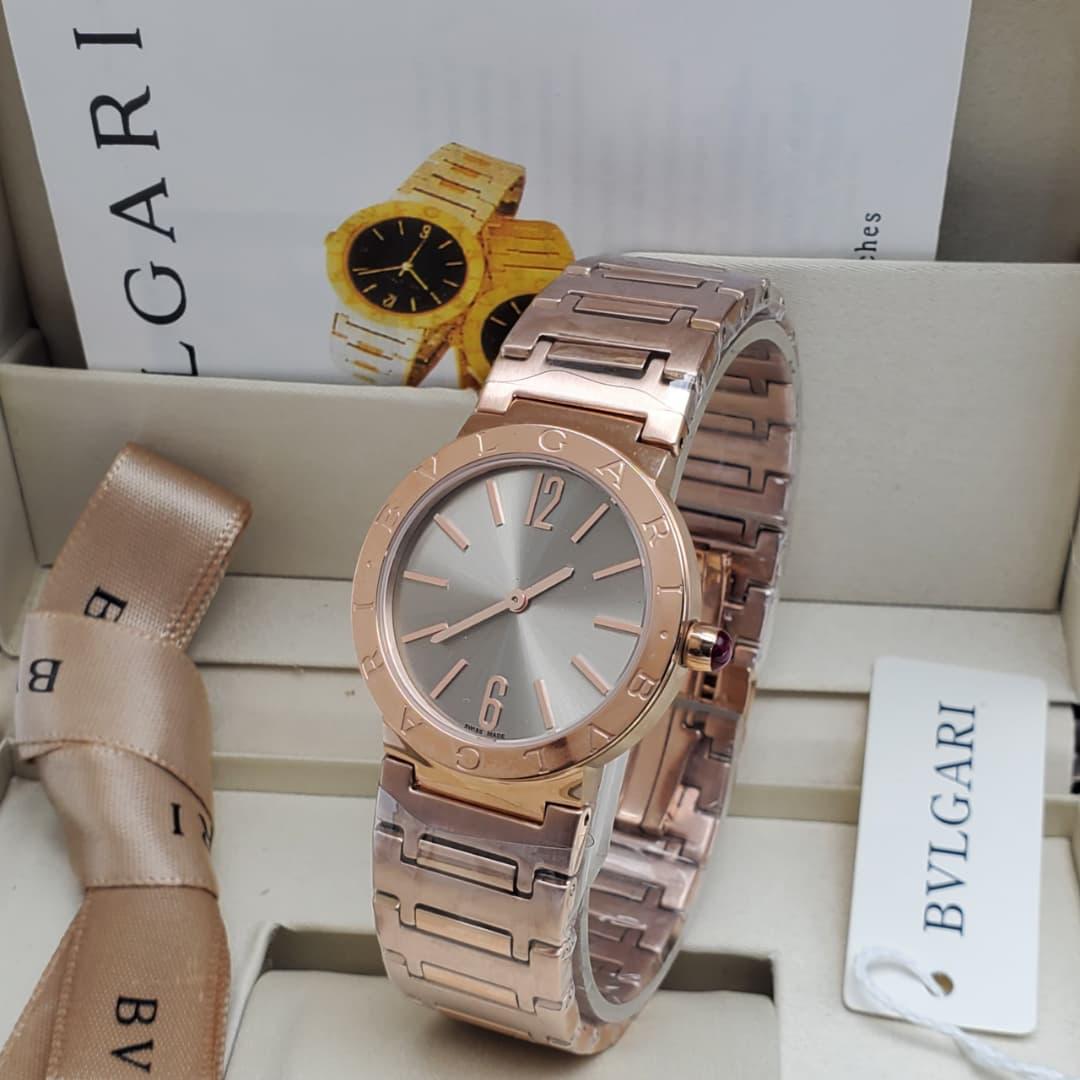 Bvlgari Style Stainless Steel Luxury Watch
