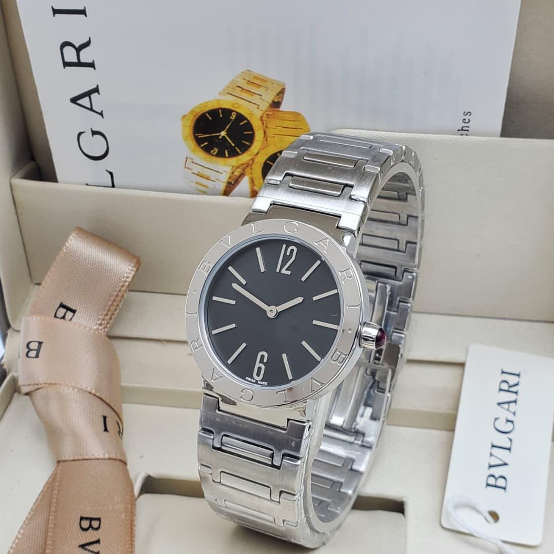 Bvlgari Style Stainless Steel Luxury Watch