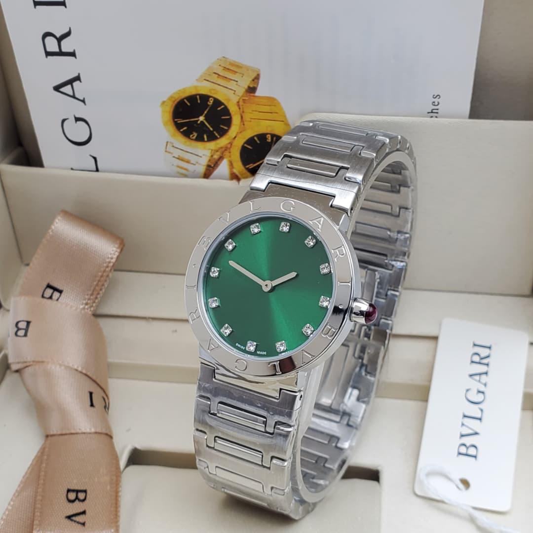 Bvlgari Style Stainless Steel Luxury Watch