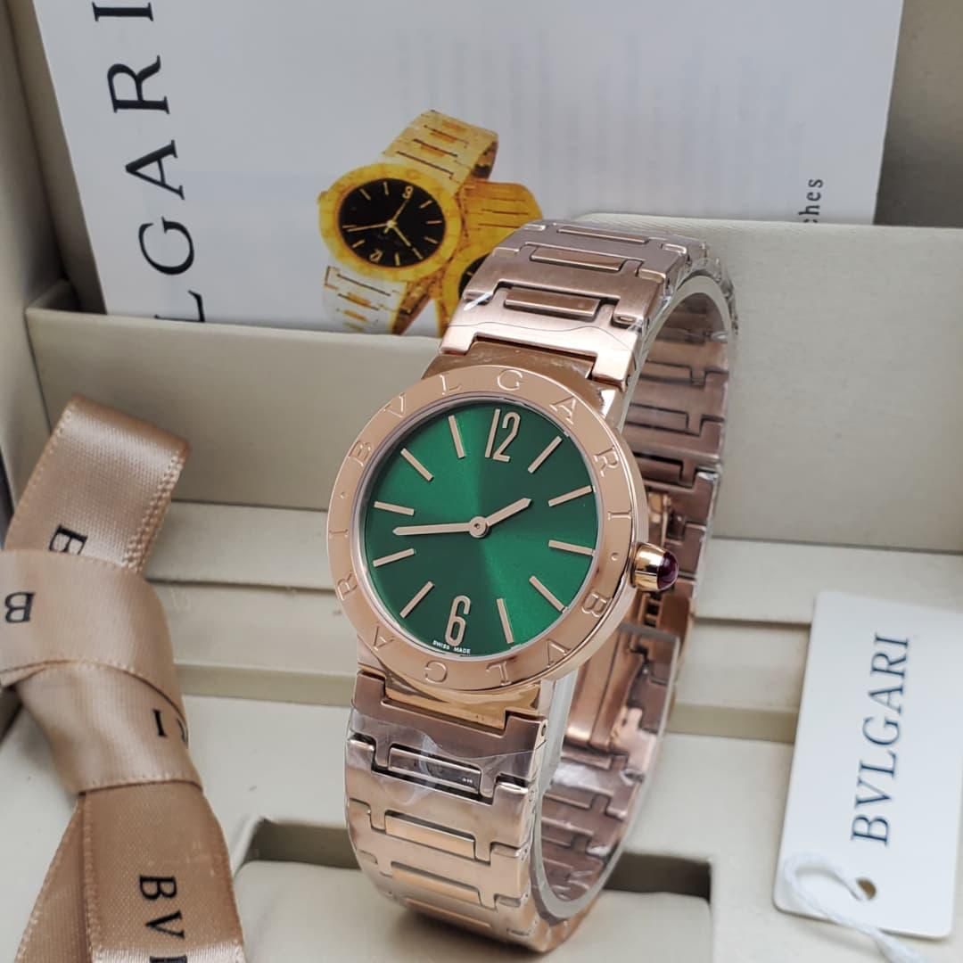 Bvlgari Style Stainless Steel Luxury Watch