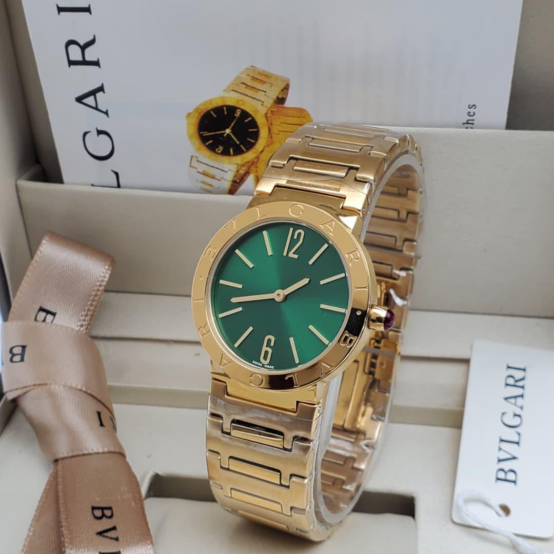 Bvlgari Style Stainless Steel Luxury Watch
