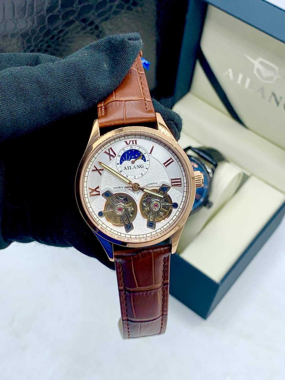 Luxury Alang Automatic Skeleton Watch