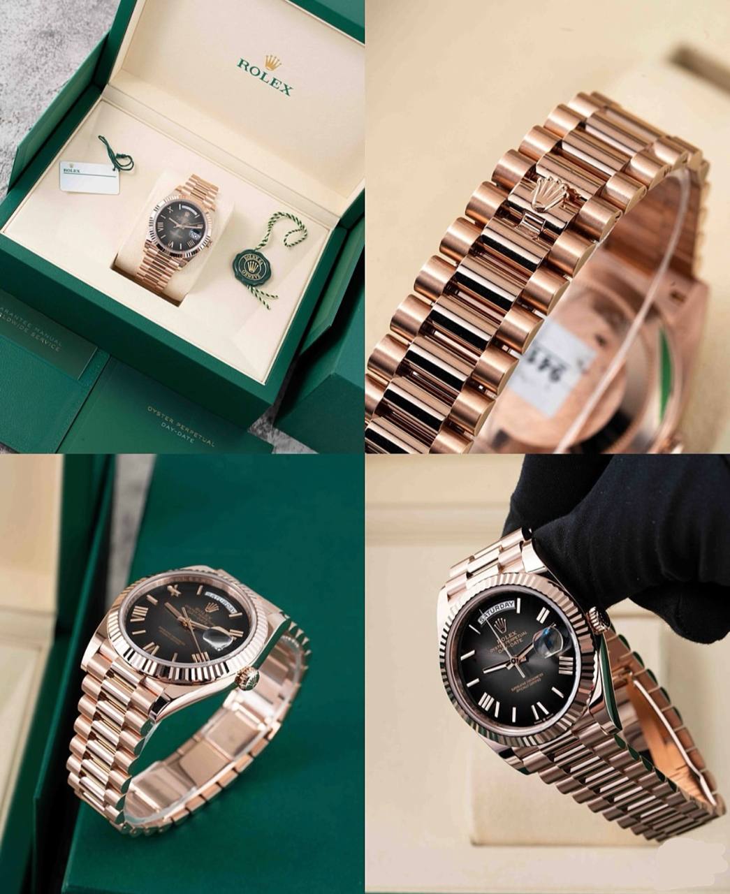 Rolex Day-Date President – Black Dial