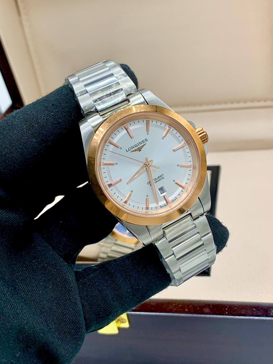 Longines Two-Tone Stainless Steel Luxury Watch
