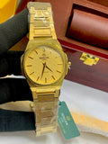 Hilson Gold Stainless Steel Luxury Watch