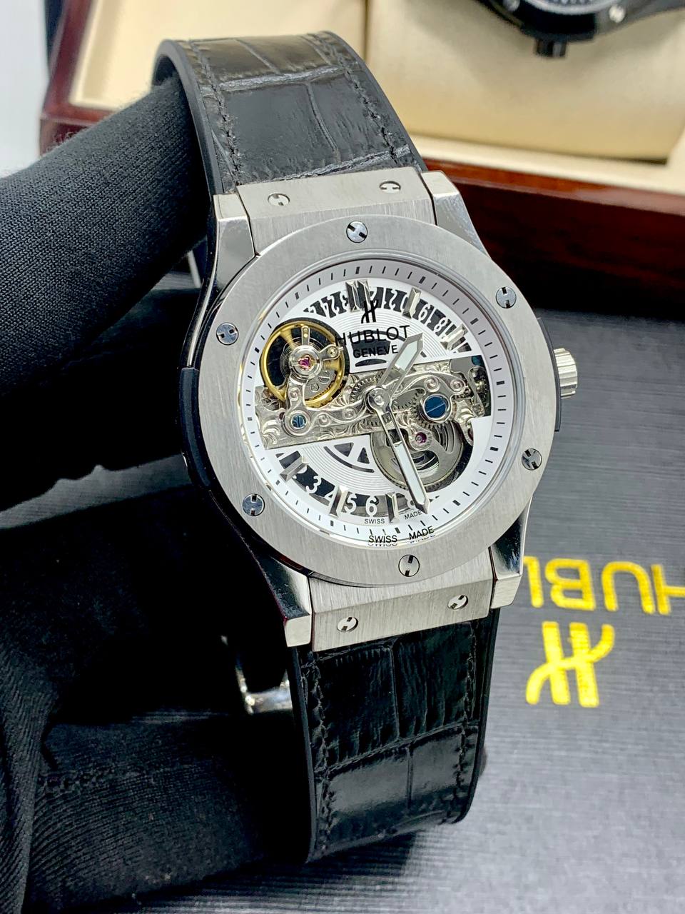 Hublot Skeleton Automatic Watch