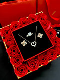 VVS Moissanite Diamond Jewelry Set