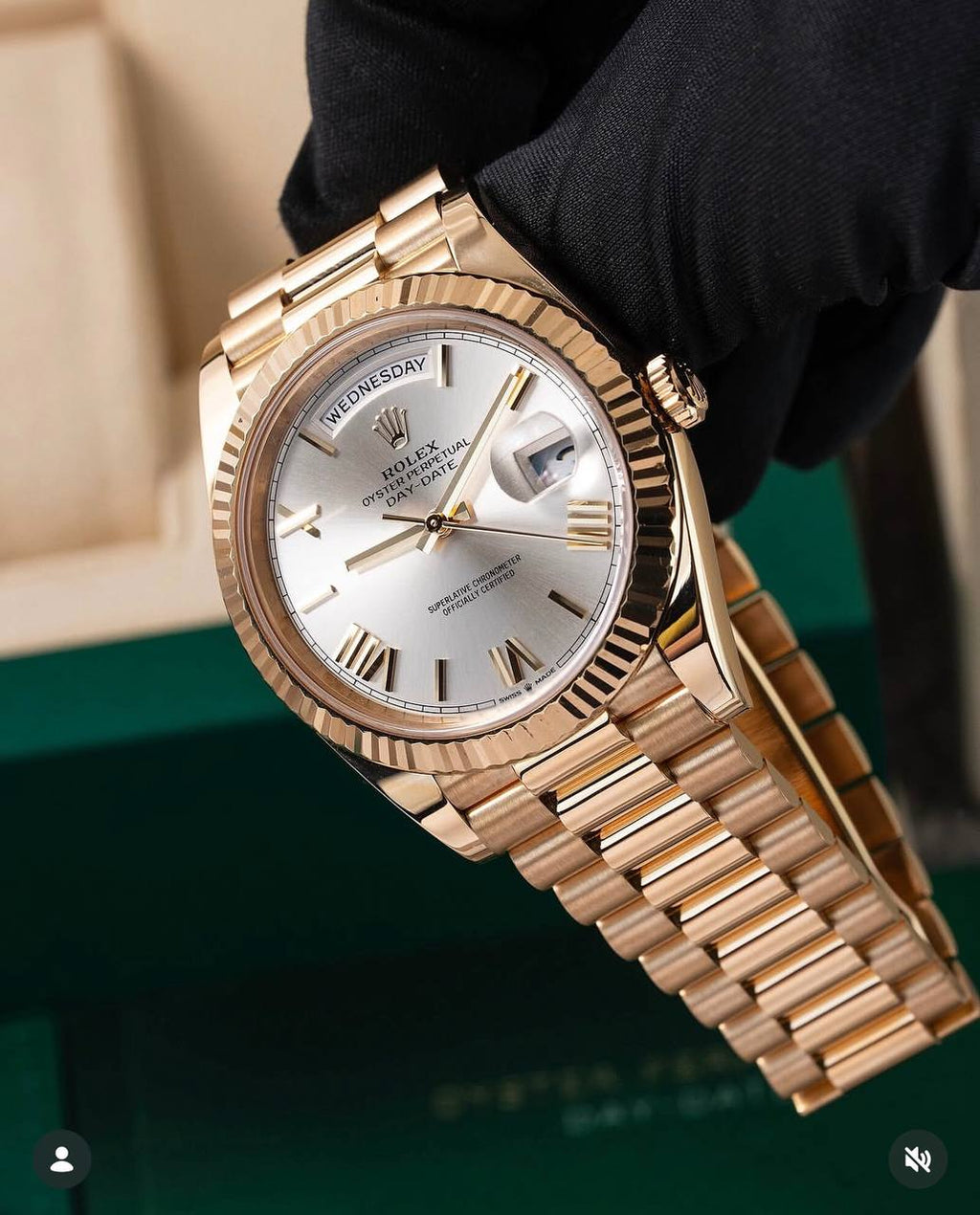 Rolex Day-Date Gold Watch