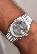 Rolex Datejust Grey Roman Dial