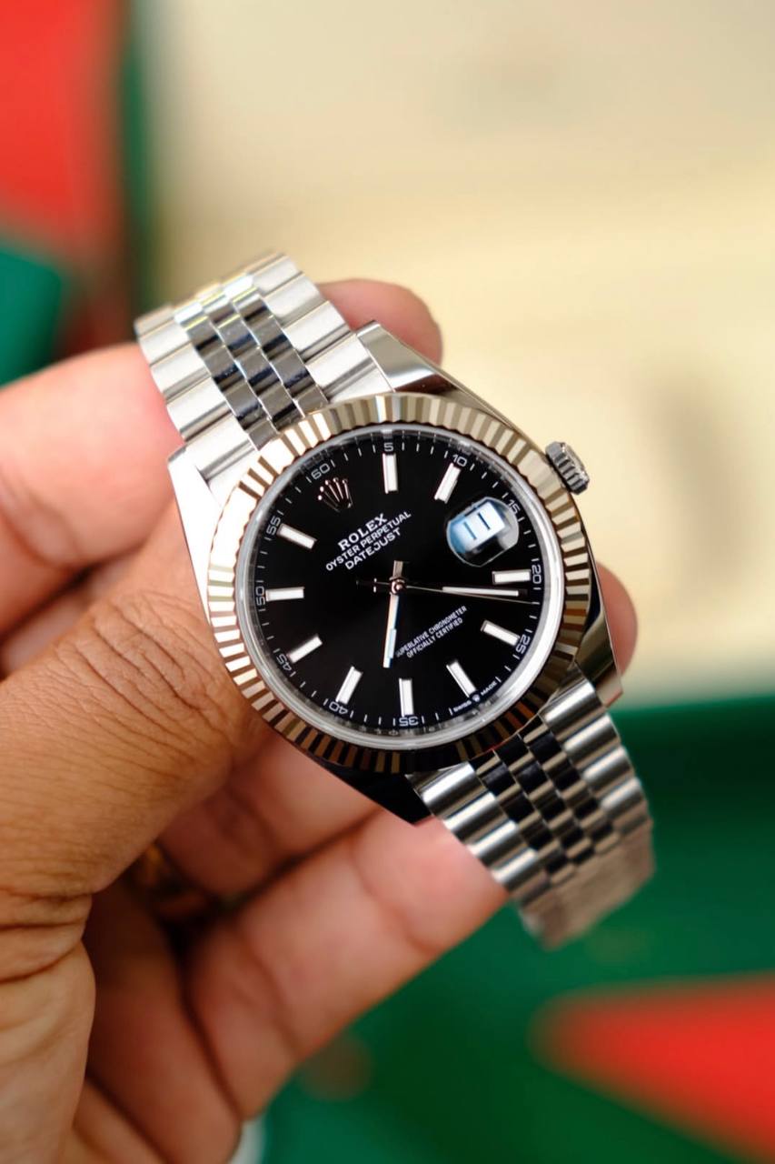 Rolex Datejust Black Dial