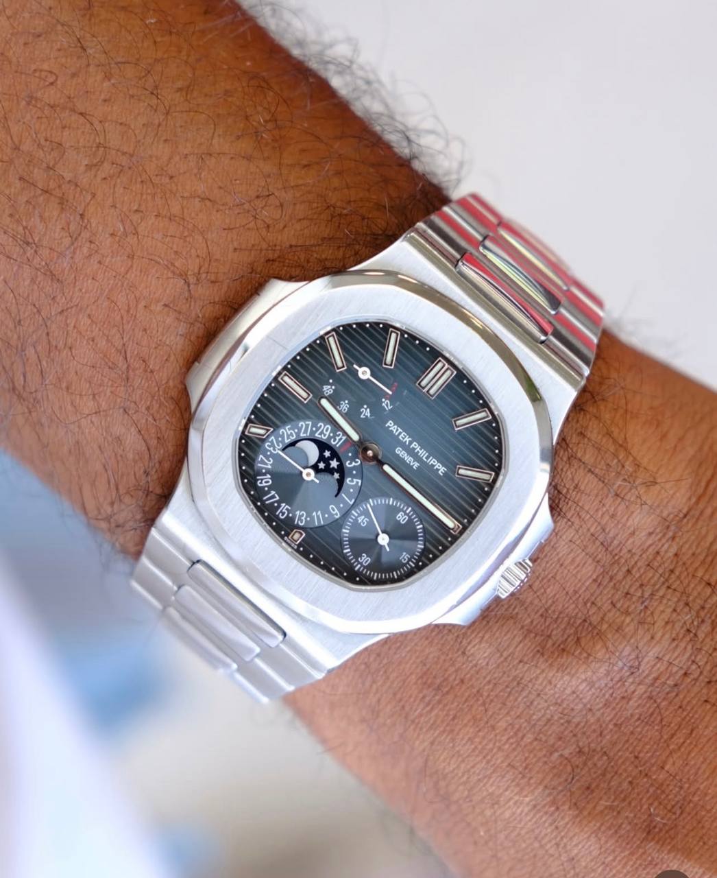 Patek Philippe Nautilus Moonphase Automatic Watch