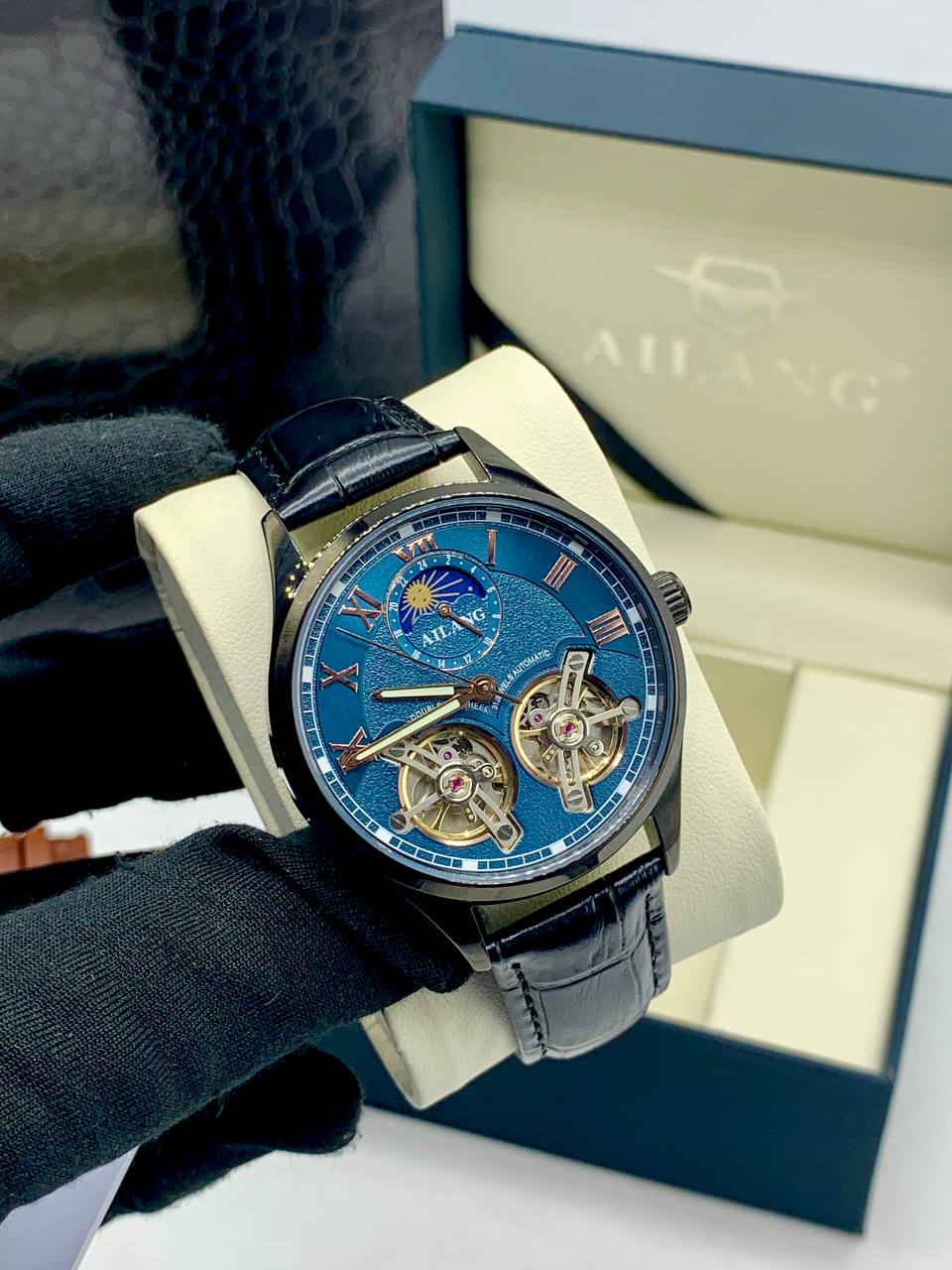 Luxury Alang Automatic Skeleton Watch