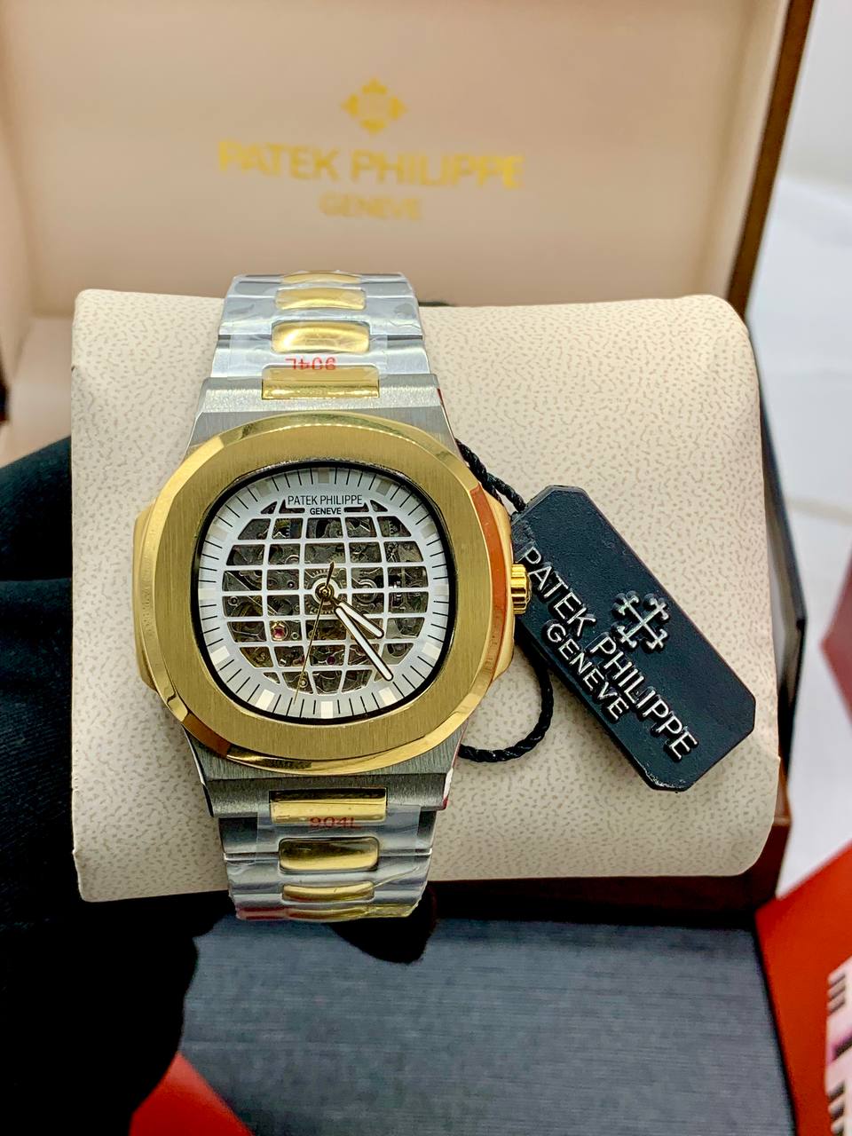 Patek Philippe Nautilus Skeleton – Two Tone Gold Edition