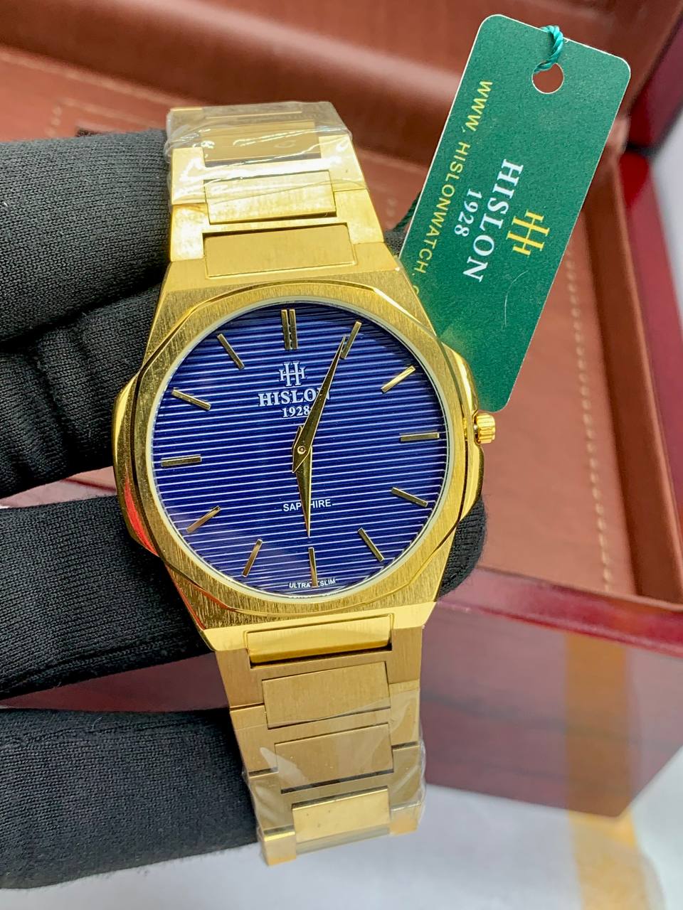 Hilson Gold Stainless Steel Luxury Watch