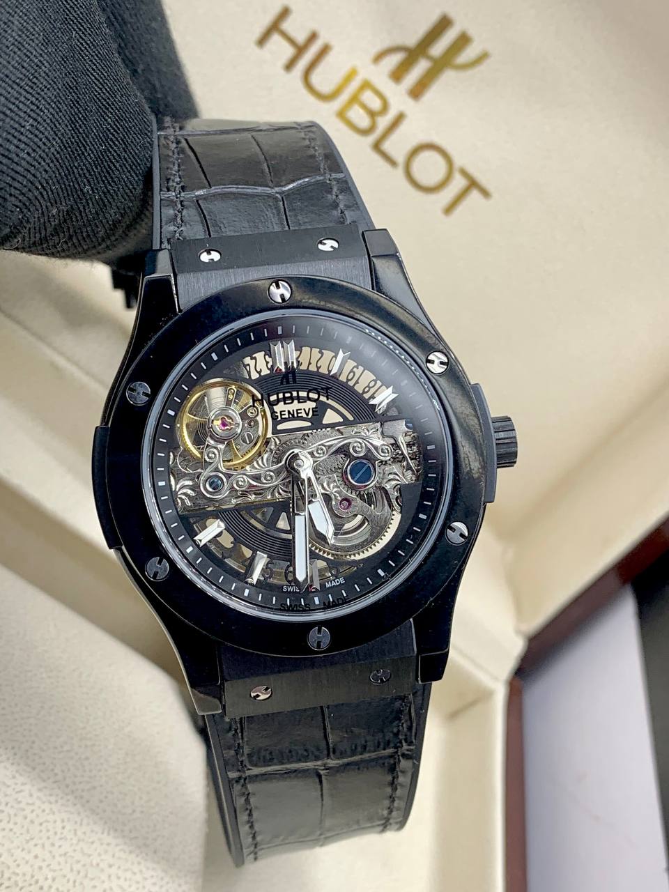 Hublot Skeleton Automatic Watch