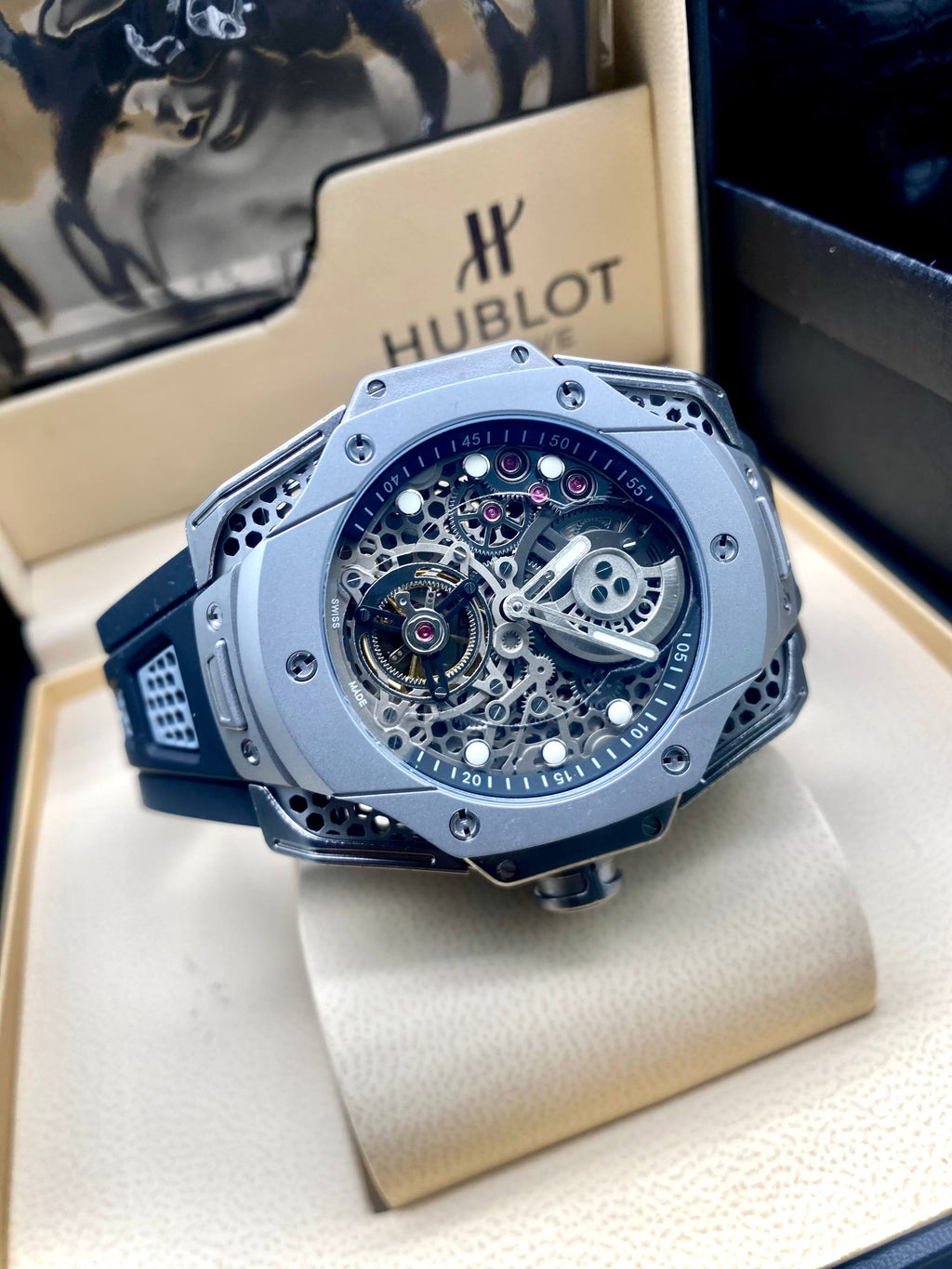 Hublot Skeleton Automatic Watch