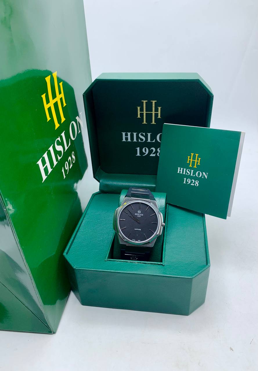 Hislon Black Dial Watch