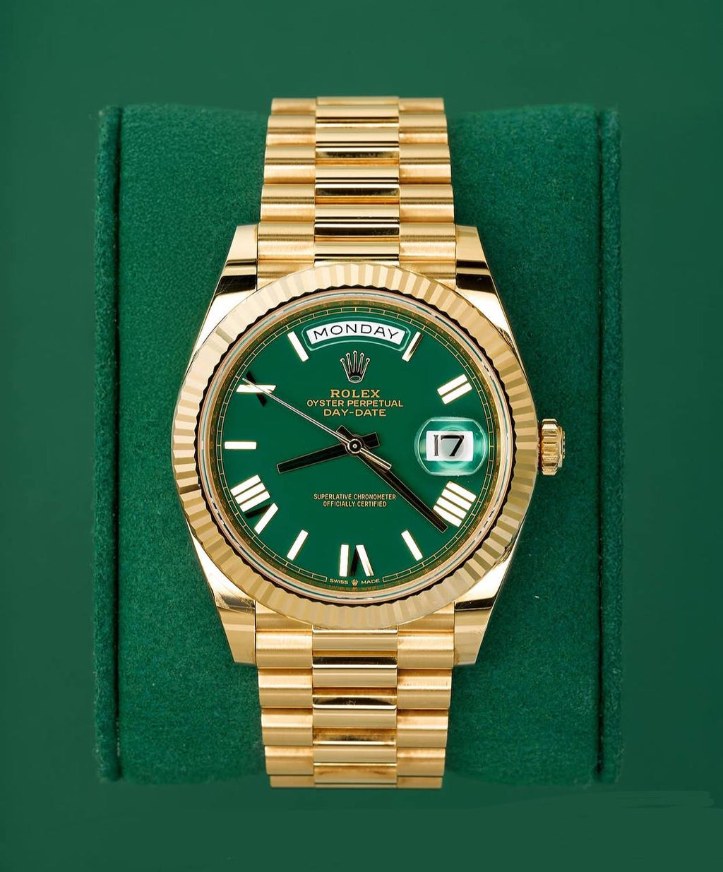 Rolex Day-Date Green Dial