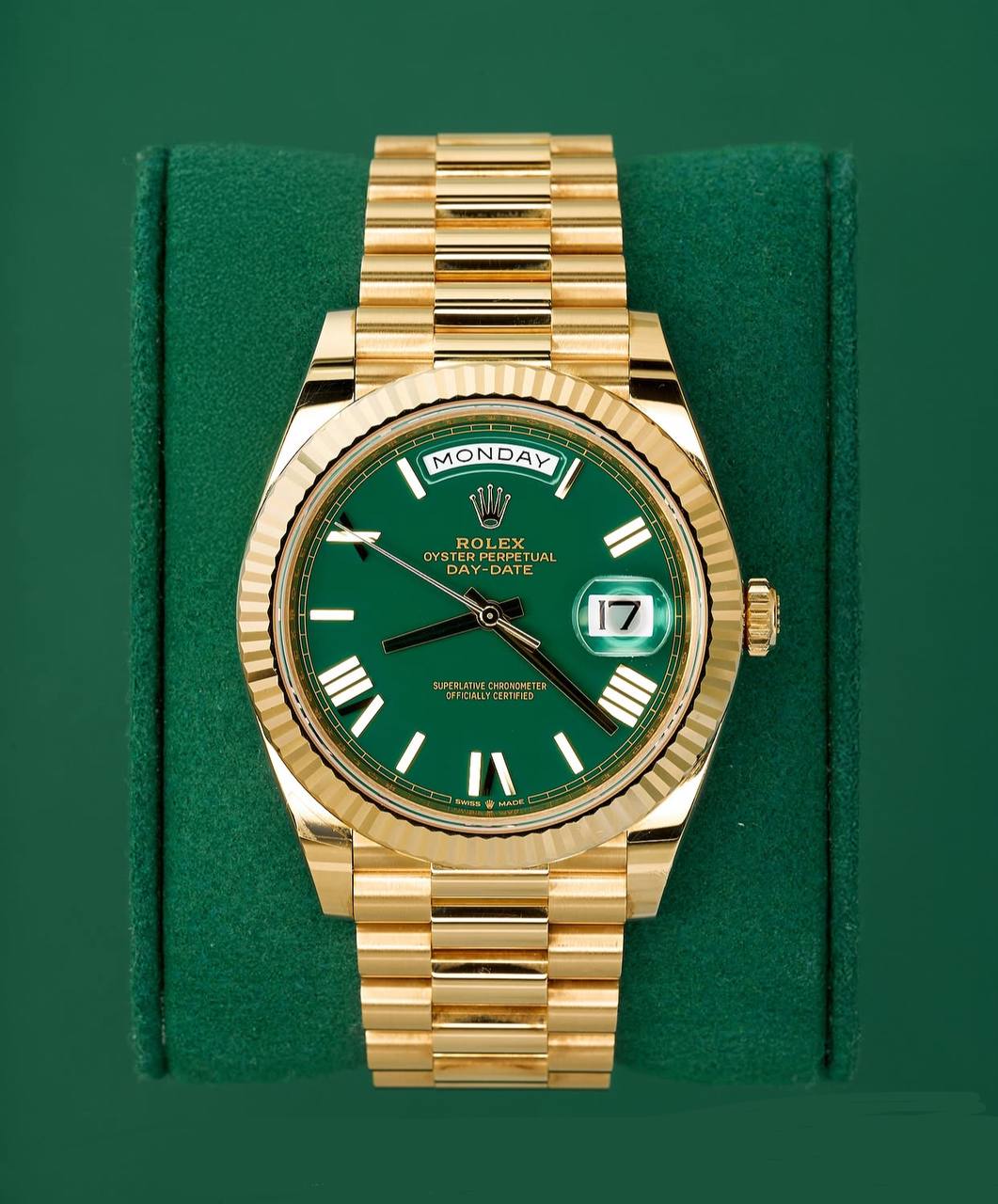 Rolex Day-Date Green Dial