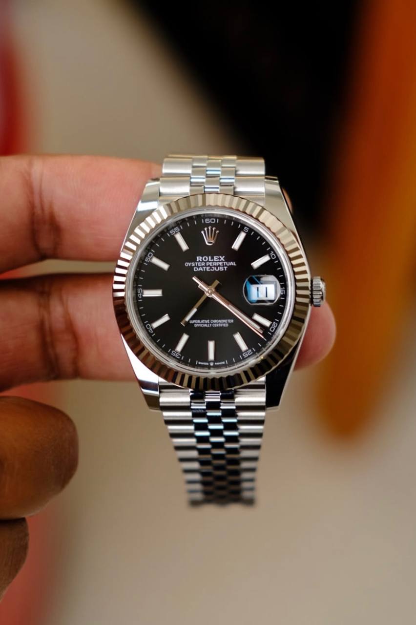 Rolex Datejust Black Dial