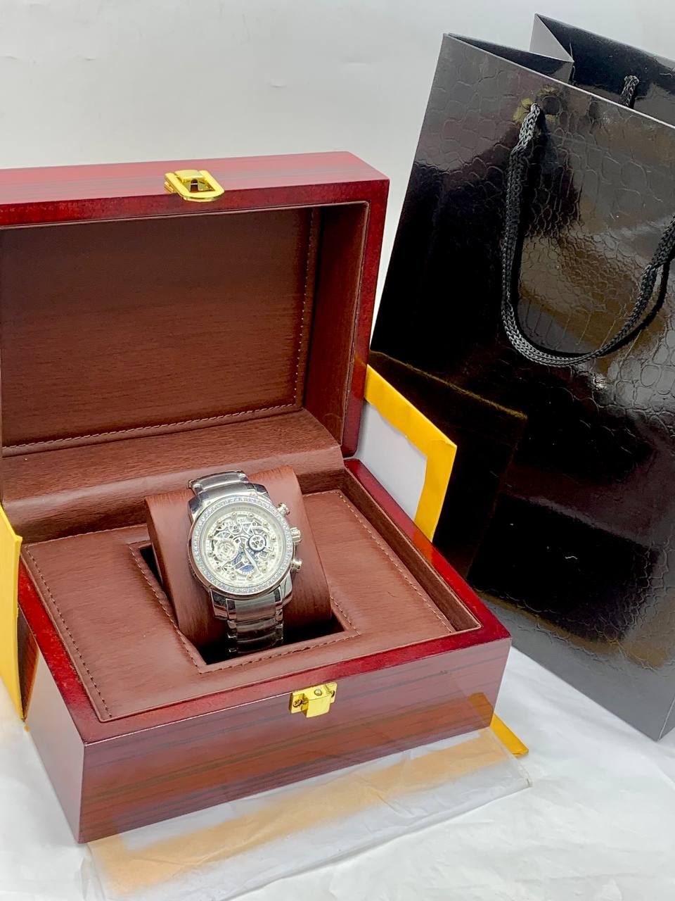 Bvlgari Diagono Chronograph Skeleton (Iced Bezel Custom Version)