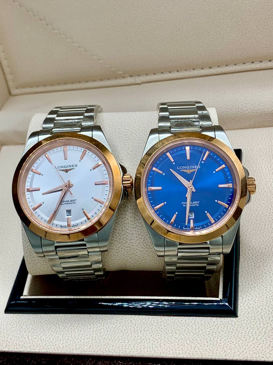 Longines Two-Tone Stainless Steel Luxury Watch