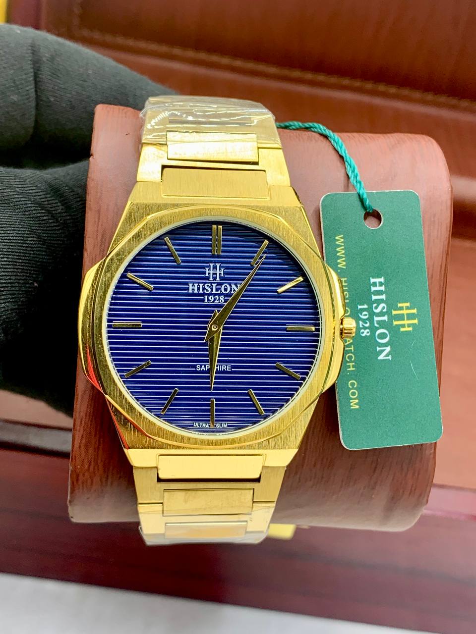 Hilson Gold Stainless Steel Luxury Watch