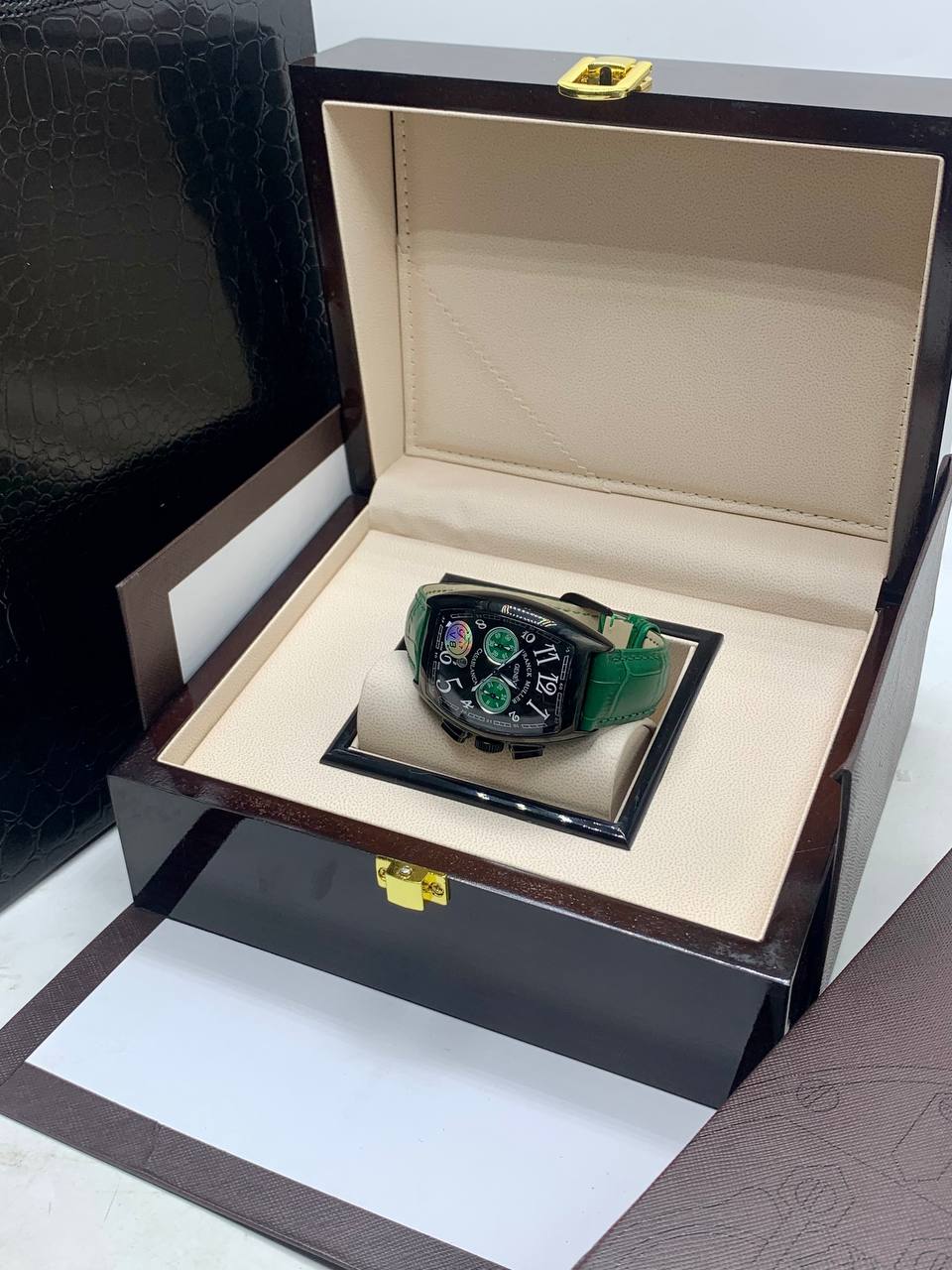 Franck Muller Casablanca Green Strap Watch