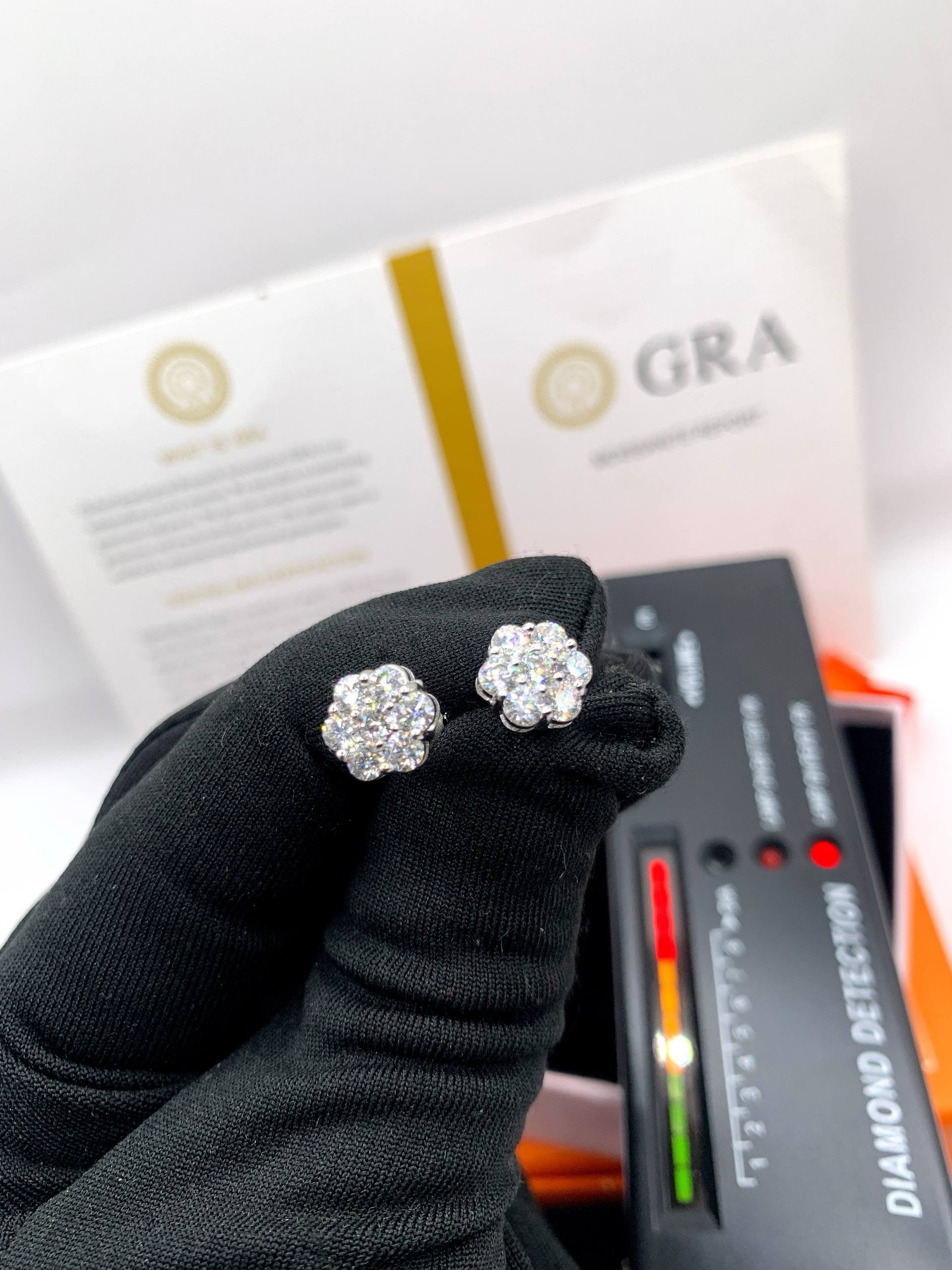 VVS Moissanite Diamond Jewelry Set