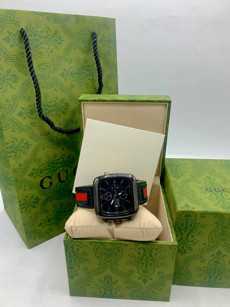 Gucci Square Dial Sport Watch