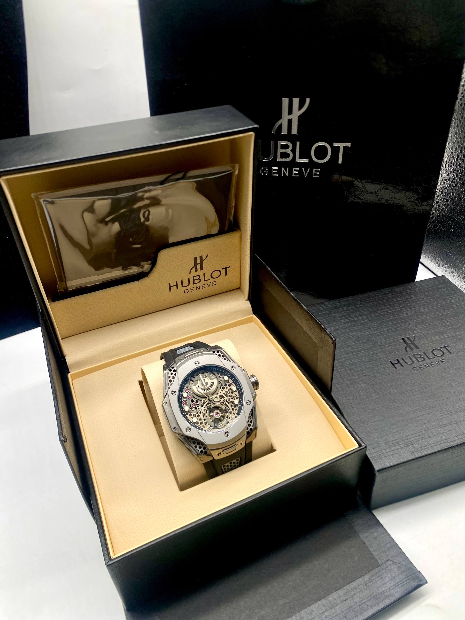 Hublot Skeleton Automatic Watch