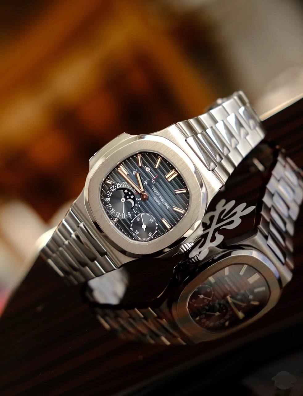 Patek Philippe Nautilus Moonphase Automatic Watch