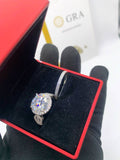 VVS Moissanite Engagement Ring