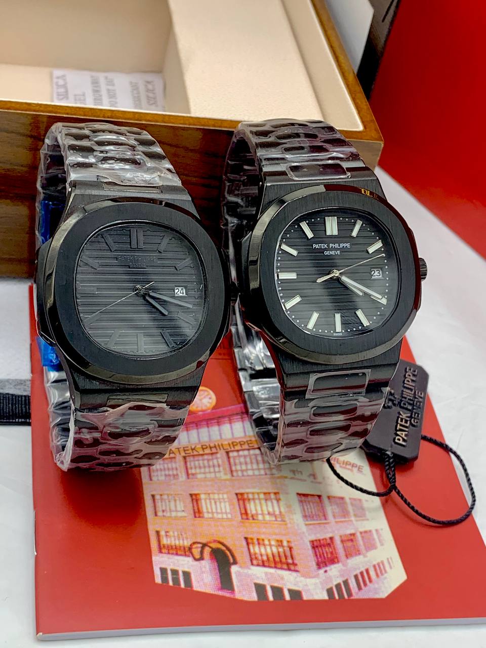 Patek Philippe Nautilus Grey Dial Stainless Steel Watch