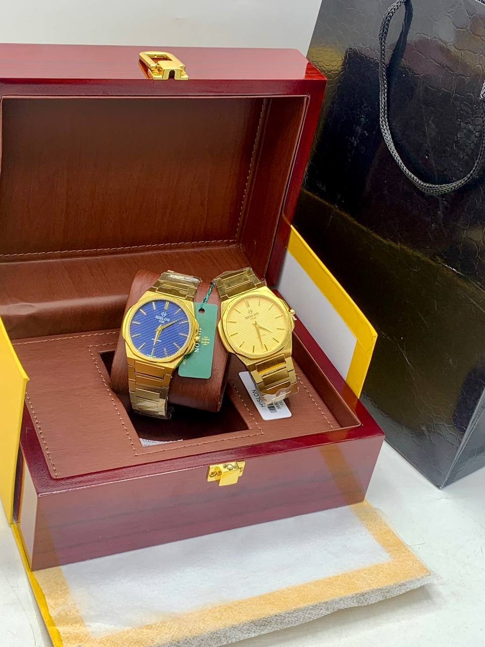 Hilson Gold Stainless Steel Luxury Watch