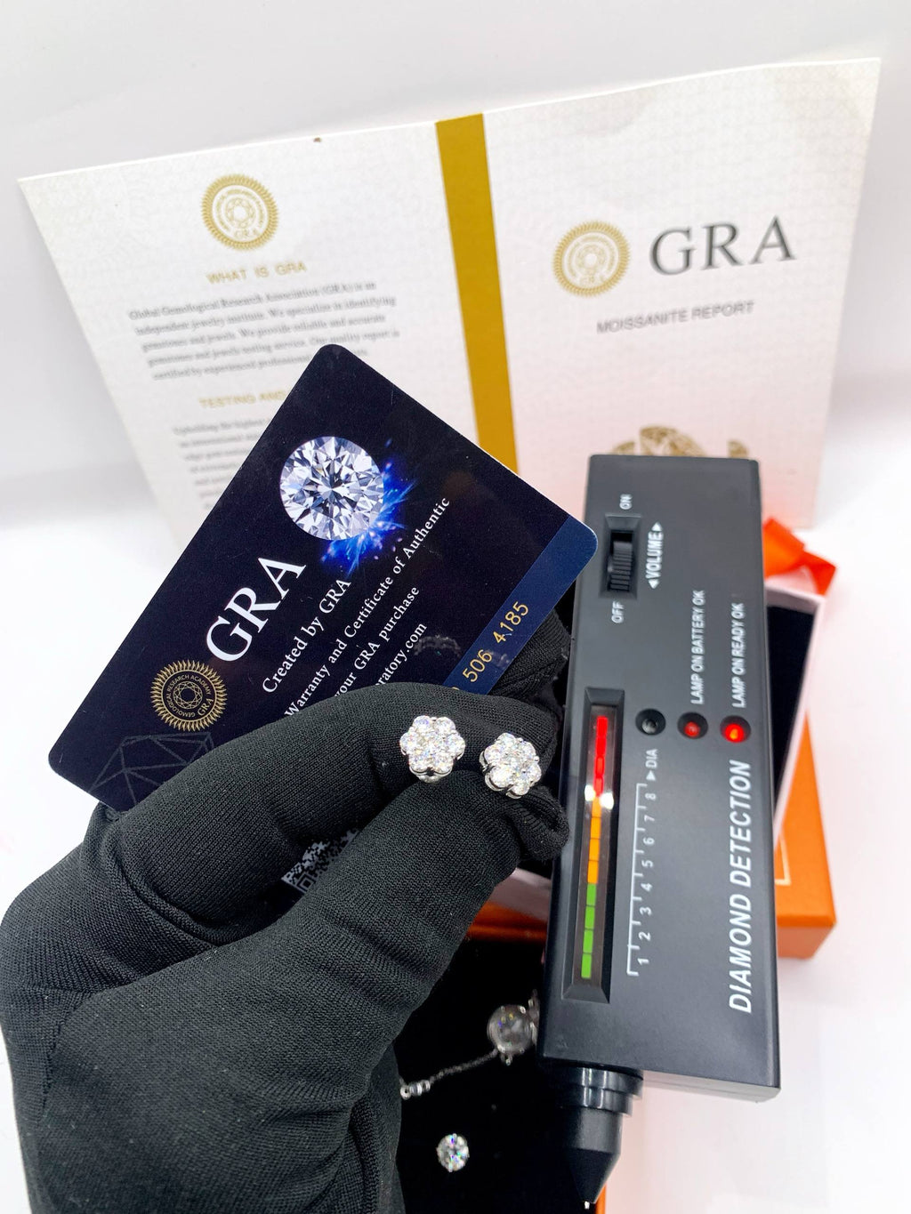 VVS Moissanite Diamond Jewelry Set
