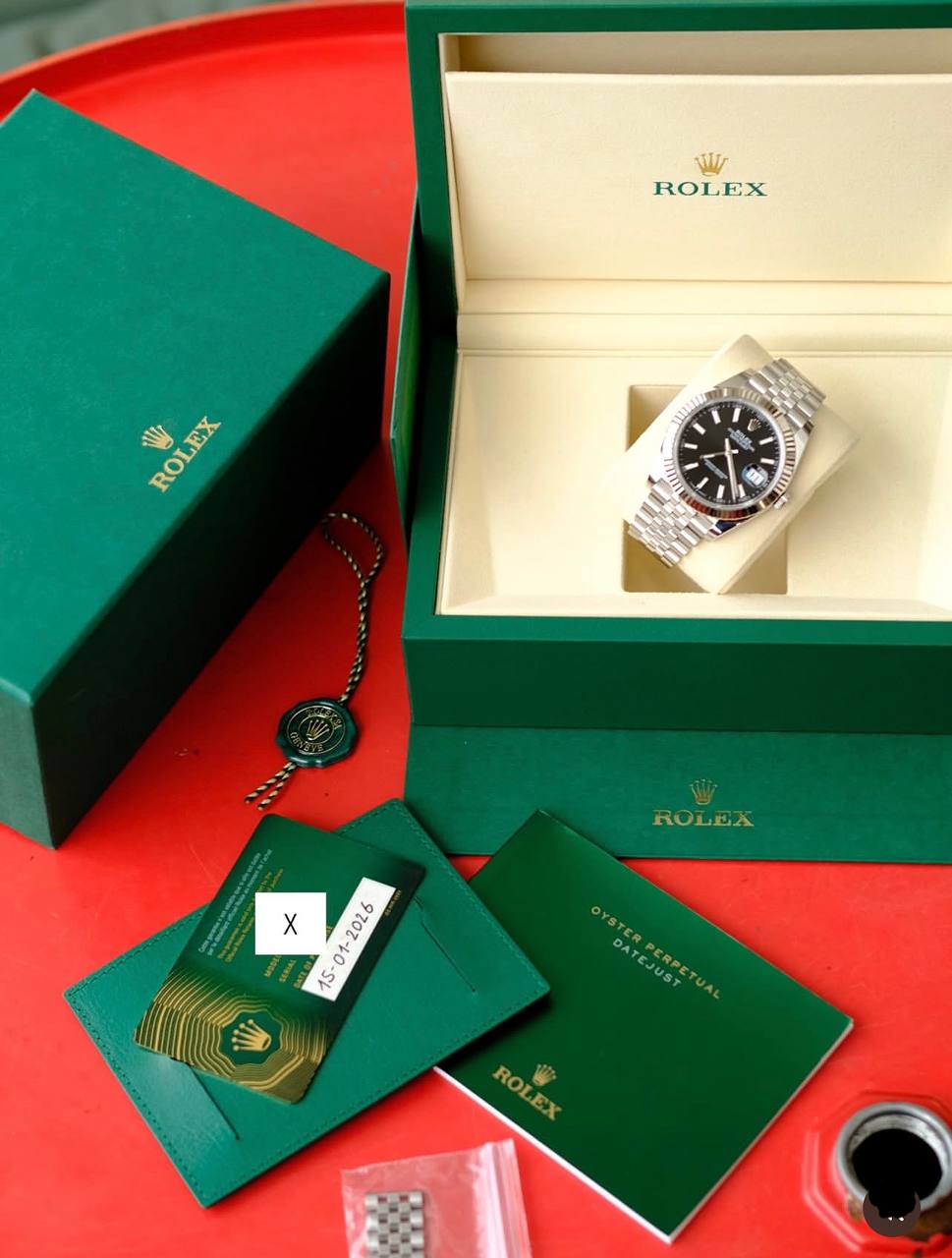 Rolex Datejust Black Dial