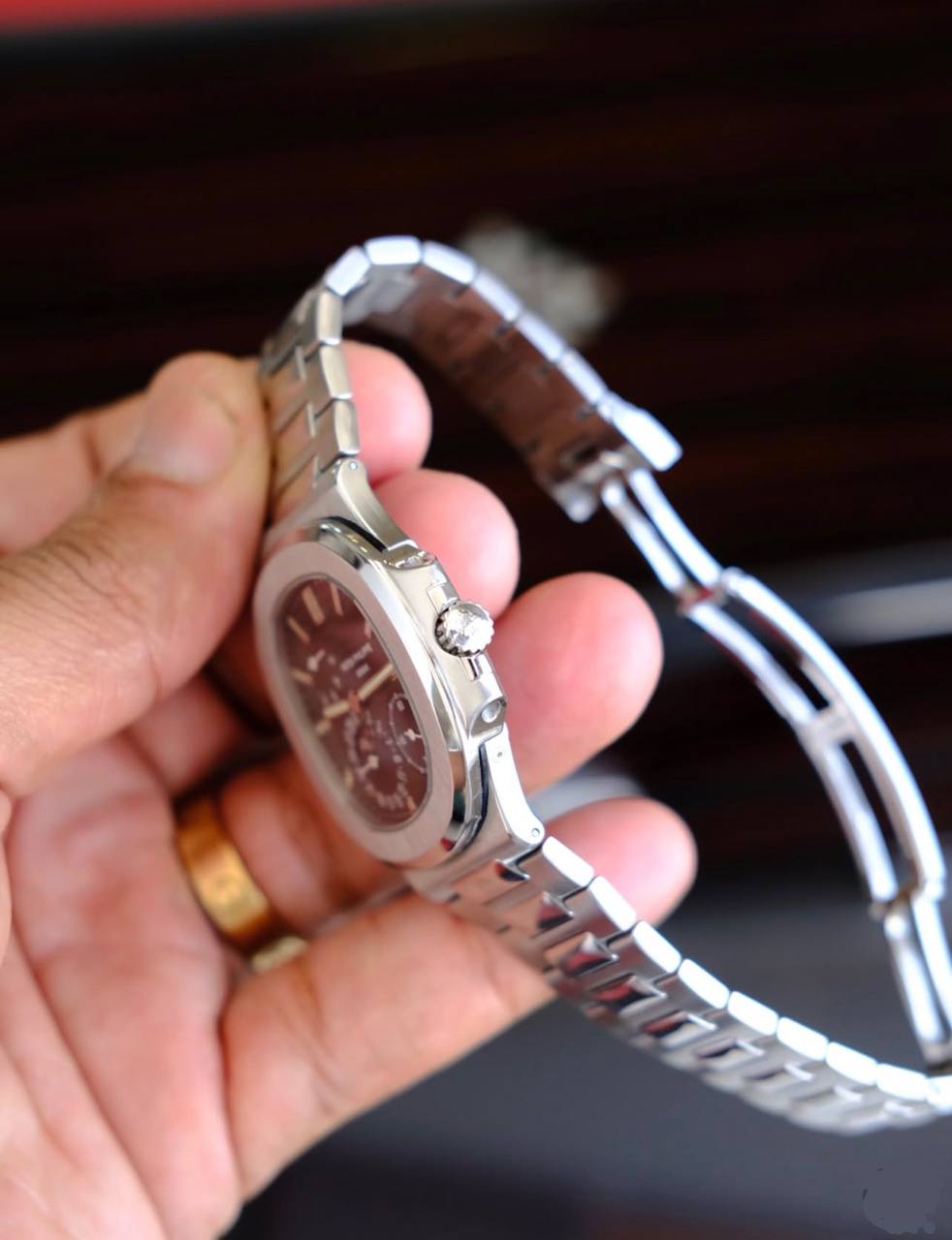 Patek Philippe Nautilus Moonphase Automatic Watch