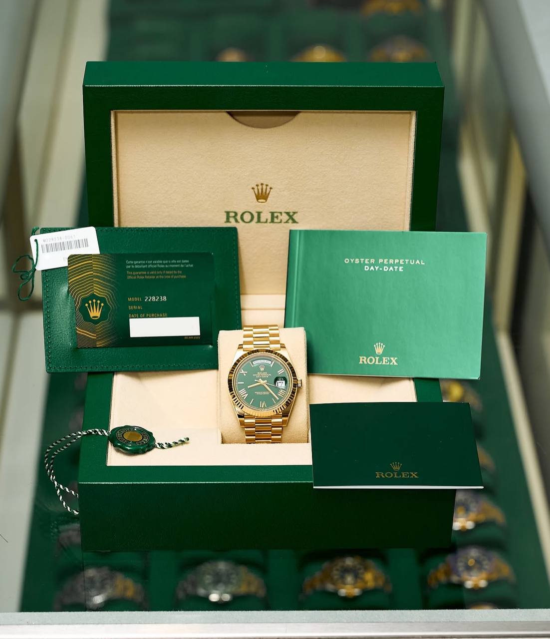 Rolex Day-Date Green Dial