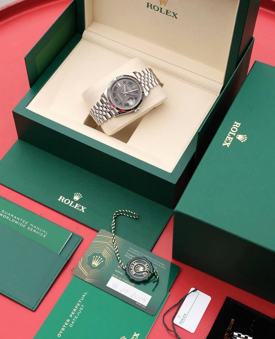 Rolex Datejust Grey Roman Dial