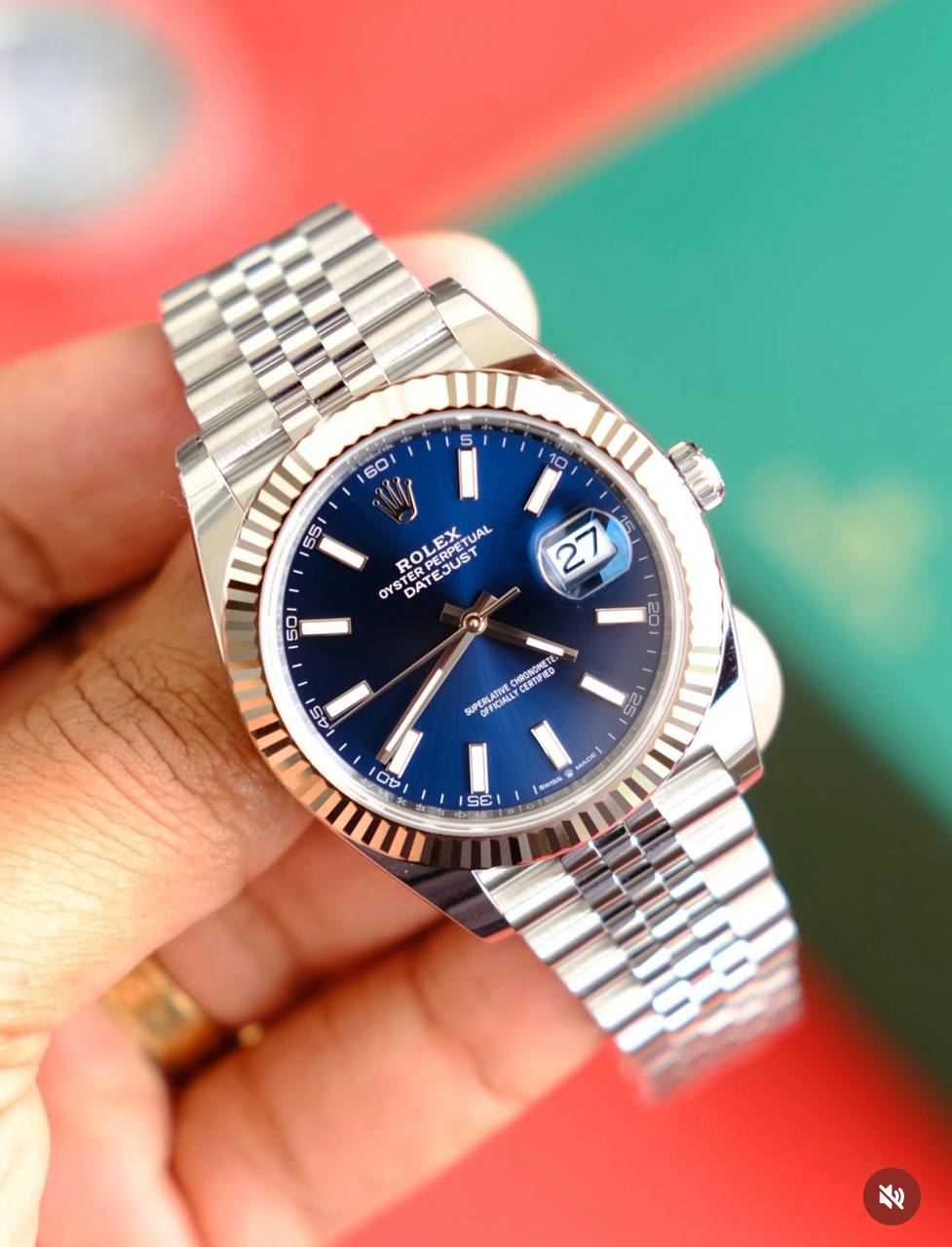 Rolex Datejust Black Dial