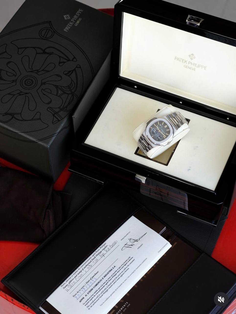 Patek Philippe Nautilus Moonphase Automatic Watch