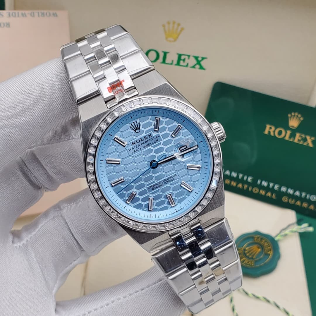 Rolex Land-Dweller Jubilee Diamond Bezel
