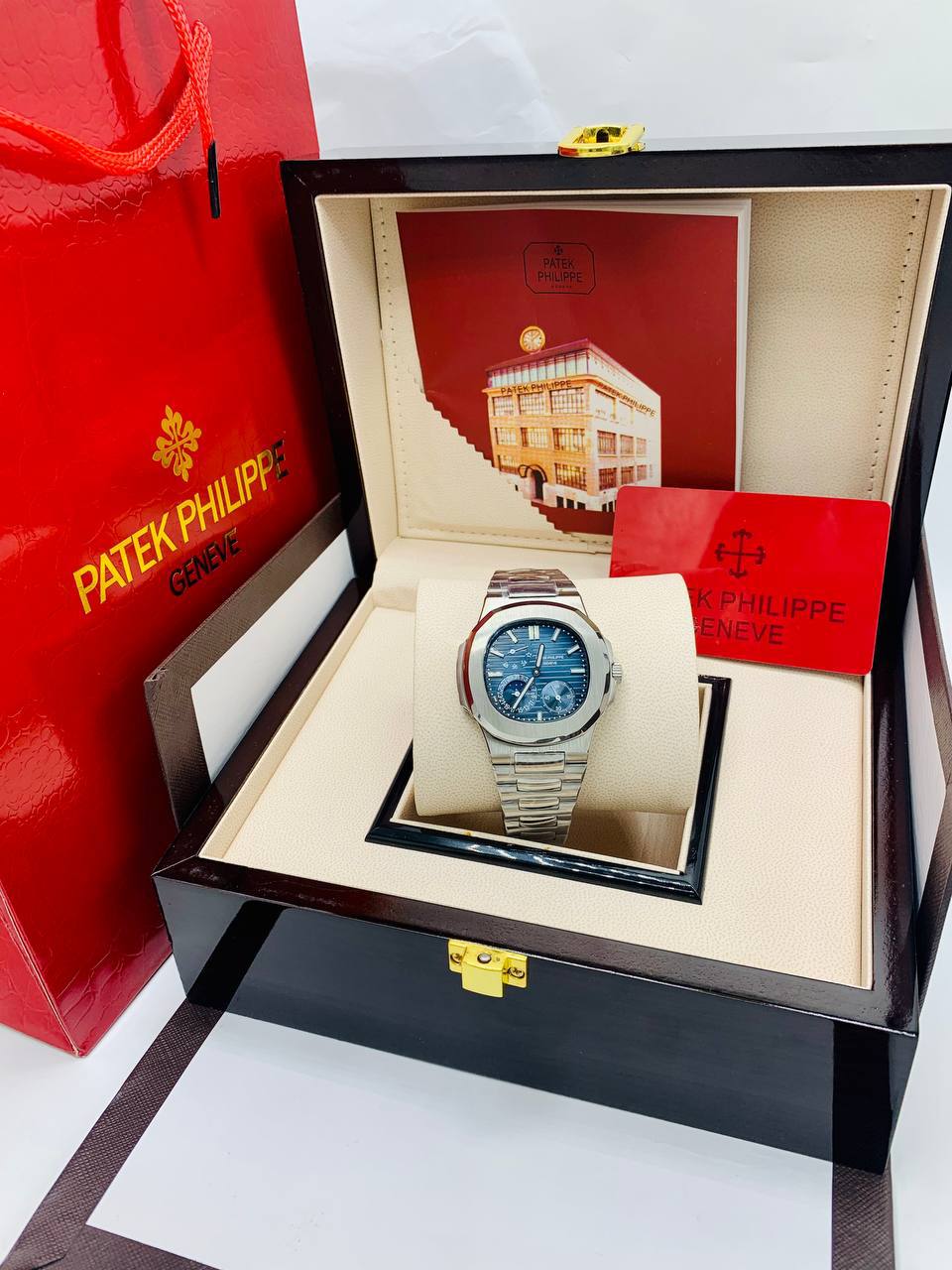 Patek Philippe Nautilus Moonphase Automatic Watch