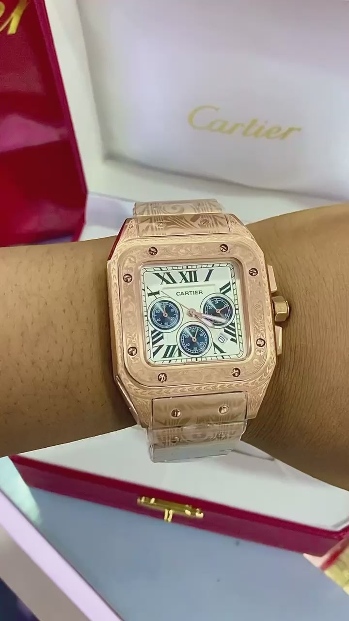 Cartier Santos Chronograph