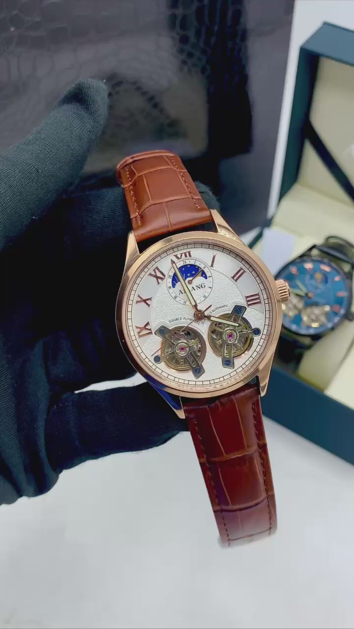 Luxury Alang Automatic Skeleton Watch