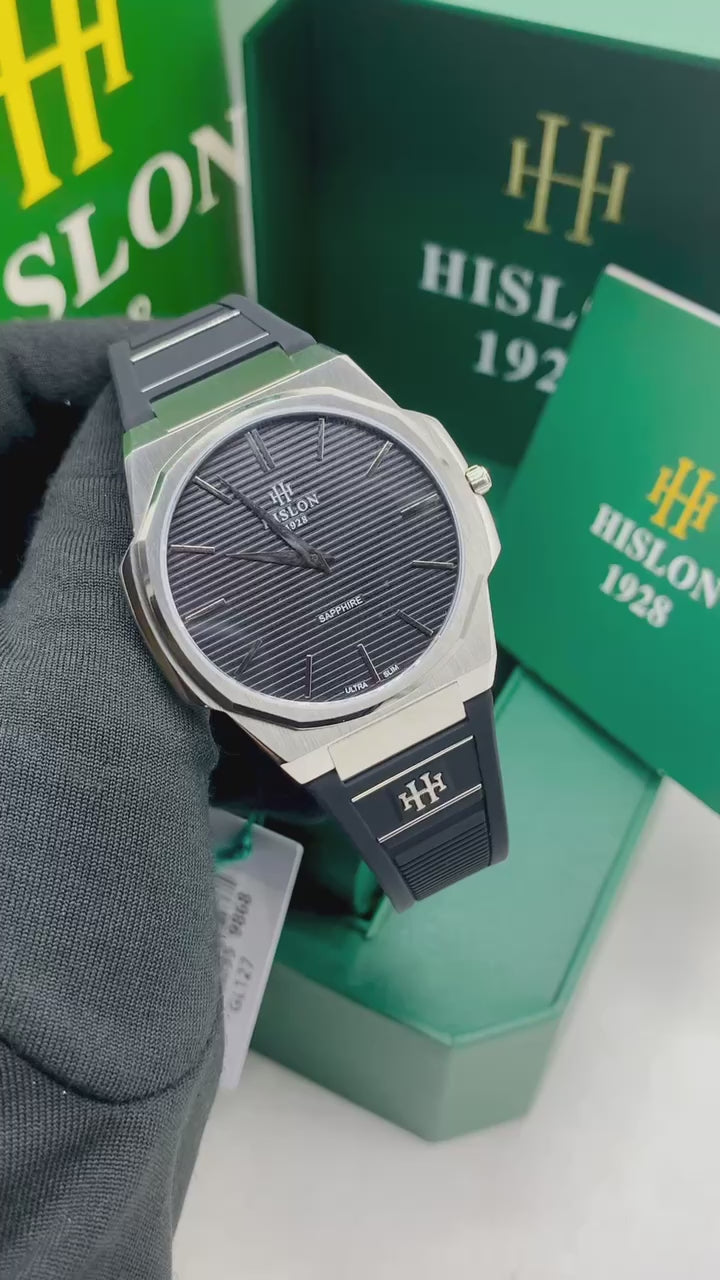 Hislon Black Dial Watch
