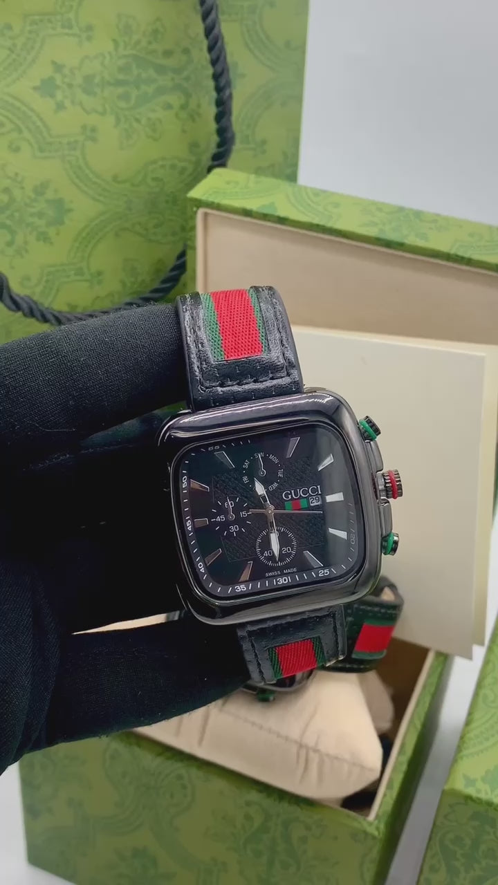 Gucci Square Dial Sport Watch