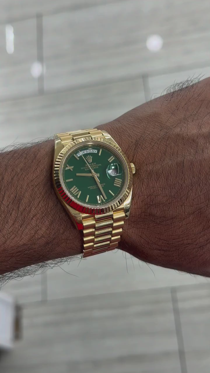 Rolex Day-Date Green Dial