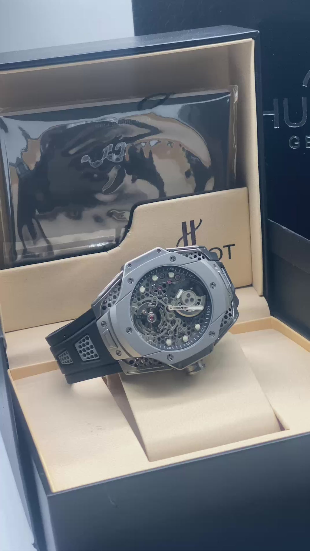 Hublot Skeleton Automatic Watch